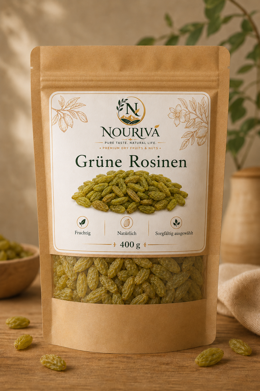 Grüne Rosinen