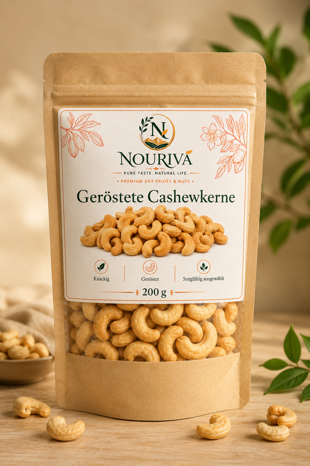 Geröstete Cashewkerne