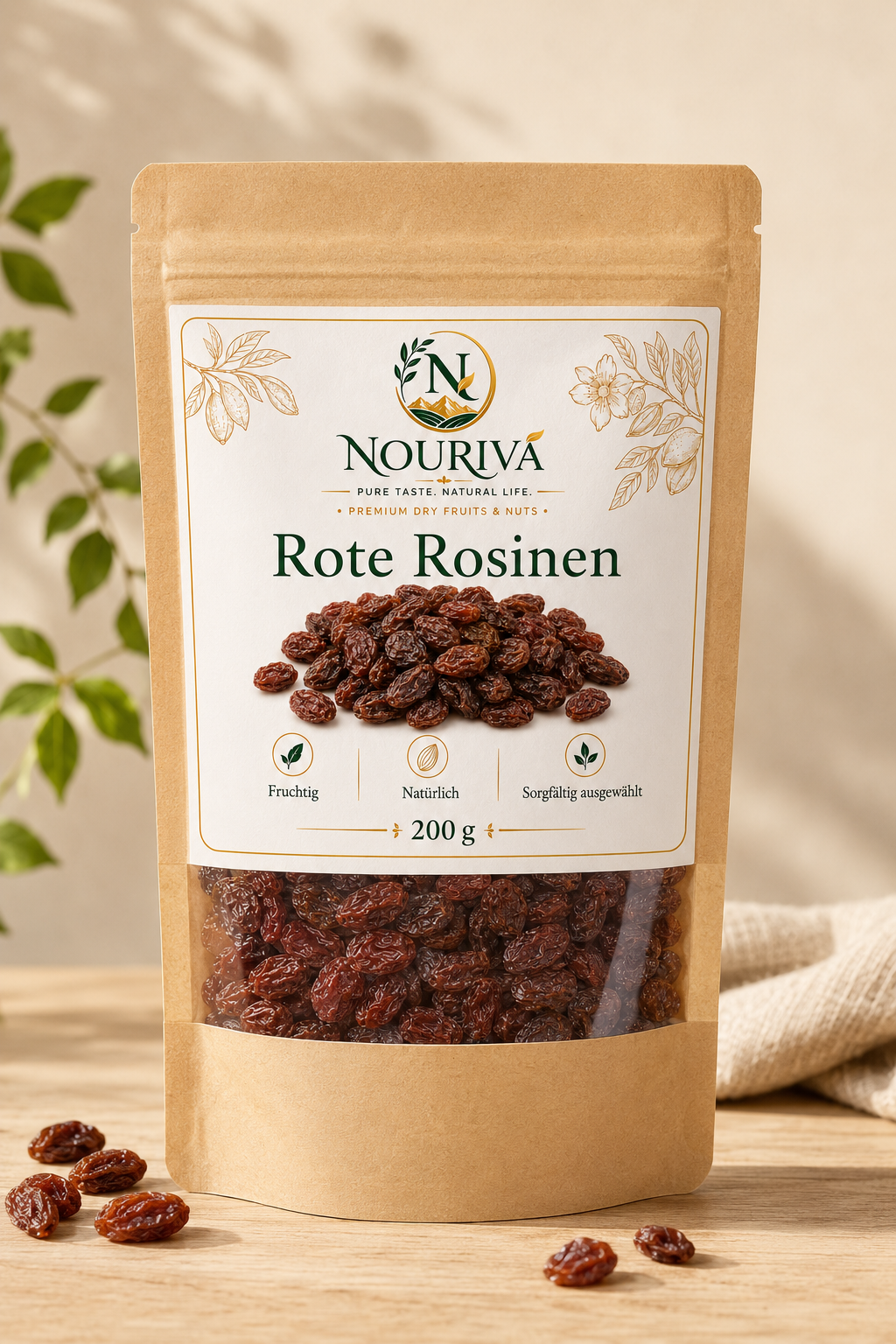 Rote Rosinen