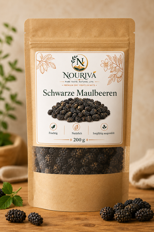 Schwarze Maulbeeren